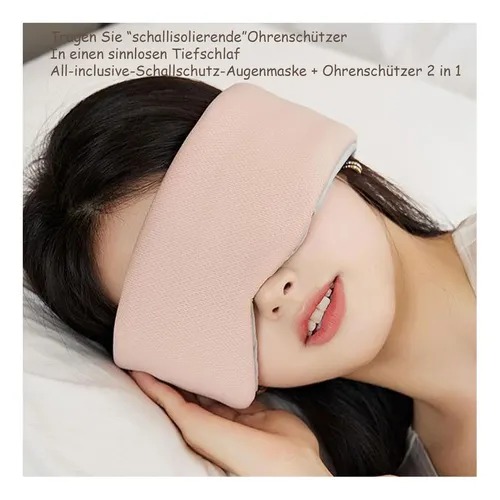 Miniatura 2 de Banda Ojos Dormir Anti Ruidos Viajes Dob